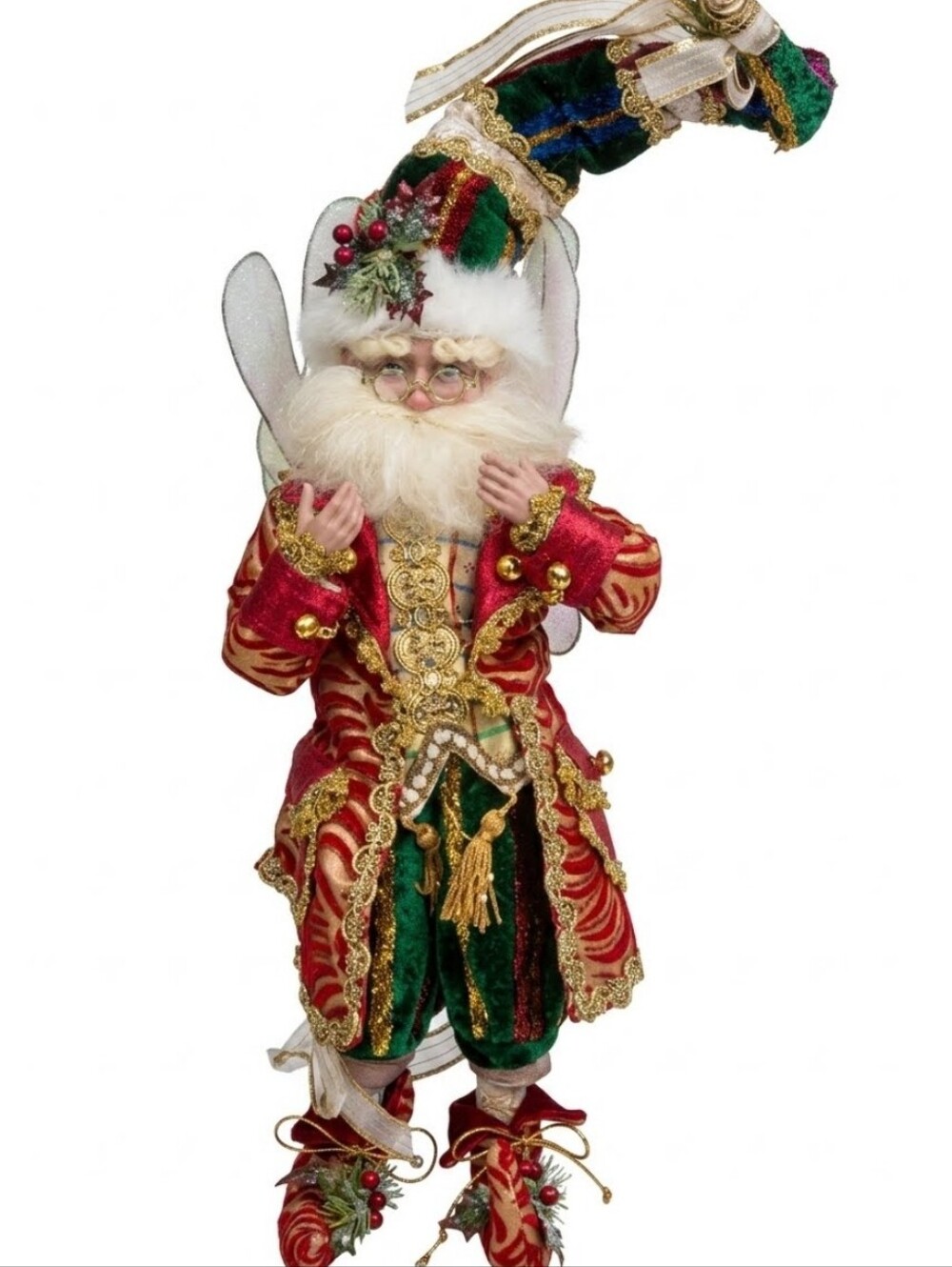 Limited Edition Mark Roberts "Santa Coming To Town" Elf Figurine